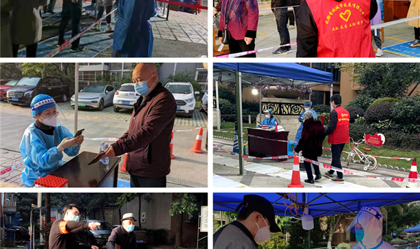 全力以赴抗击疫情，腾博诚信官网集团党员志愿者在行动