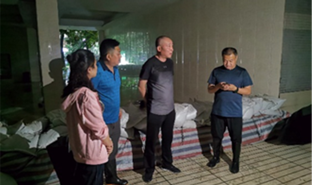 兴水公司防汛抗洪冲锋在前，践行国企担当